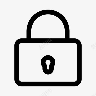 锁机密密码图标图标