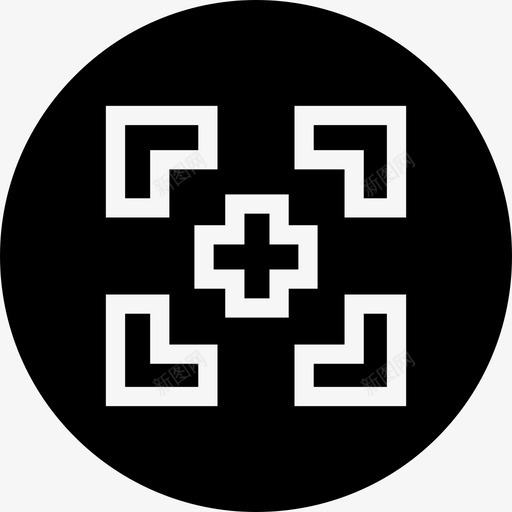 相机自动对焦相机对焦图标svg_新图网 https://ixintu.com 拍摄 相机 相机对焦 自动对焦