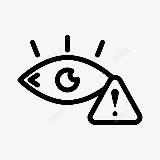 第六感自闭症儿童图标svg_新图网 https://ixintu.com 儿童 眼睛 第六感 综合症 自闭症 障碍