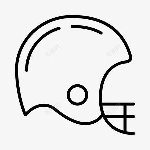 头部保护主动健康图标svg_新图网 https://ixintu.com 主动 健康 头盔 头部保护 运动