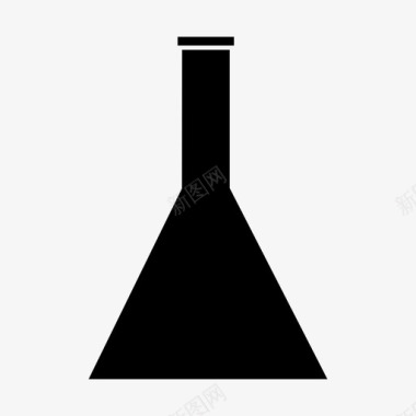 erlenmeyer烧瓶erlenmeyerflask教育图标图标