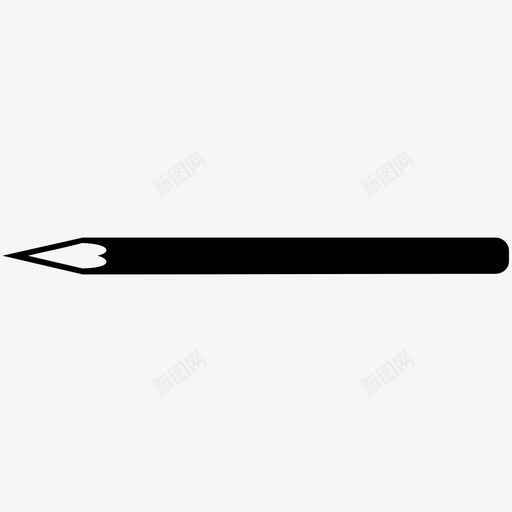 铅笔素描平面图标svg_新图网 https://ixintu.com 平面设计 素描 钢笔和铅笔 铅笔