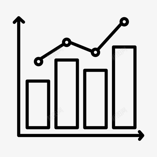 图表条形图增加图标svg_新图网 https://ixintu.com 图表 增加 条形图