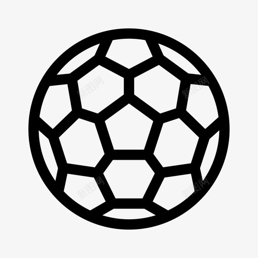 足球五人制足球体育运动图标svg_新图网 https://ixintu.com 五人制足球 体育运动 足球