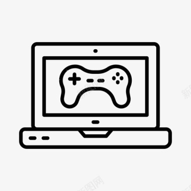 游戏电脑游戏板图标图标