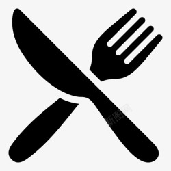 采购1采购产品刀叉刀叉餐具图标高清图片