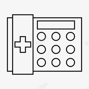 电话呼叫紧急呼叫图标图标