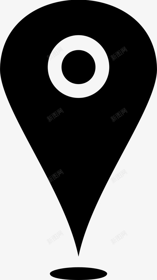 地图点位置地图图钉图标svg_新图网 https://ixintu.com 位置 占位符 占位符地图点 地图图钉 地图点
