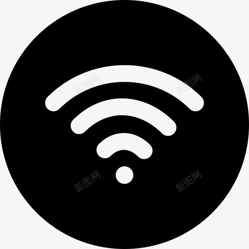 wifiwifi连接wifi互联网图标svg_新图网 https://ixintu.com wifi wifi互联网 wifi网络 wifi连接 填充样式Web 无线