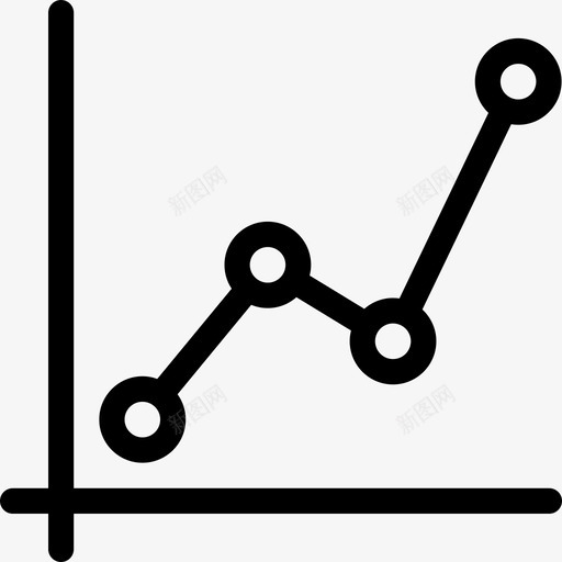 直线统计风险投资线性图标svg_新图网 https://ixintu.com 直线统计 线性 风险投资