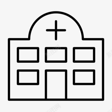 医院偶像图标图标