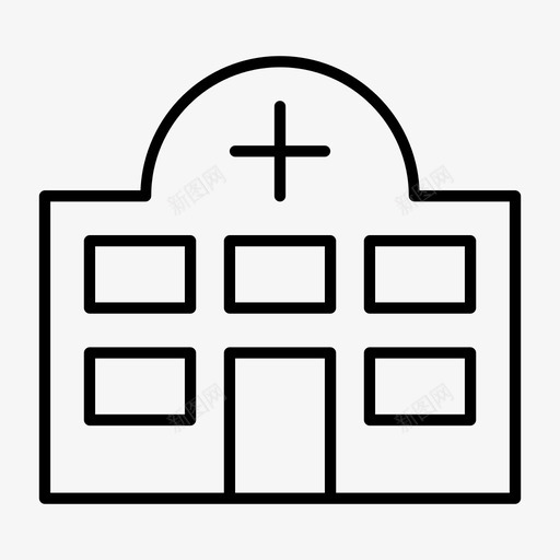 医院偶像图标svg_新图网 https://ixintu.com 偶像 医院