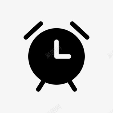 闹钟时间用户界面图标图标
