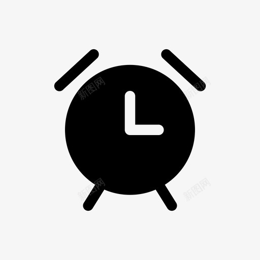 闹钟时间用户界面图标svg_新图网 https://ixintu.com 时间 用户界面 闹钟