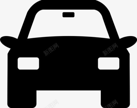 汽车开车租车图标图标