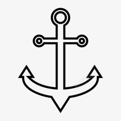船锚海锚船锚传奇图标高清图片