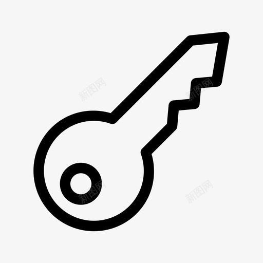 钥匙万能钥匙图标svg_新图网 https://ixintu.com 万能钥匙 钥匙