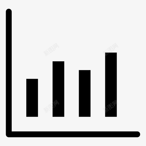 柱状图分析商业分析图标svg_新图网 https://ixintu.com 分析 商业分析 图表分析 市场分析 柱状图 研究分析