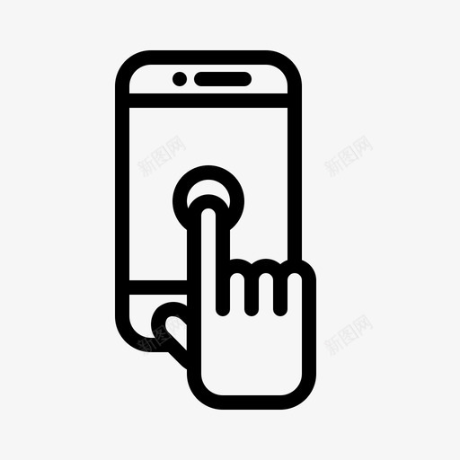触摸屏手指手势图标svg_新图网 https://ixintu.com 刷卡 手 手势 手指 智能手机 智能手机上的手势 触摸屏