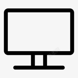 晨光标志显示器电脑电脑屏幕图标高清图片