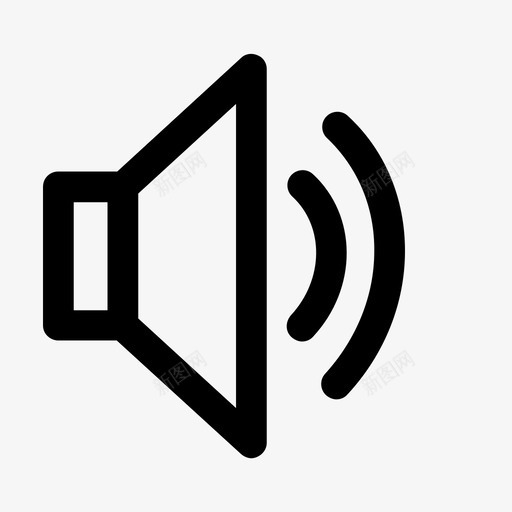 音频图标声音图标音量降低svg_新图网 https://ixintu.com 声音图标 播放器设置 音量增大 音量降低 音频图标