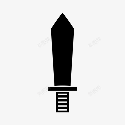 剑刀冲突图标svg_新图网 https://ixintu.com 冲突 刀 剑