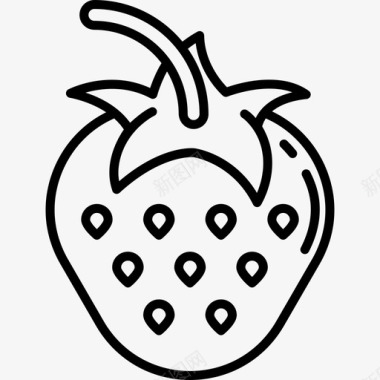 大草莓食物赌博图标图标