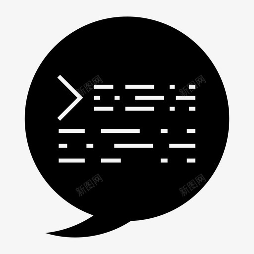 机器人聊天代码图标svg_新图网 https://ixintu.com 代码 开发者 机器人 编码 聊天