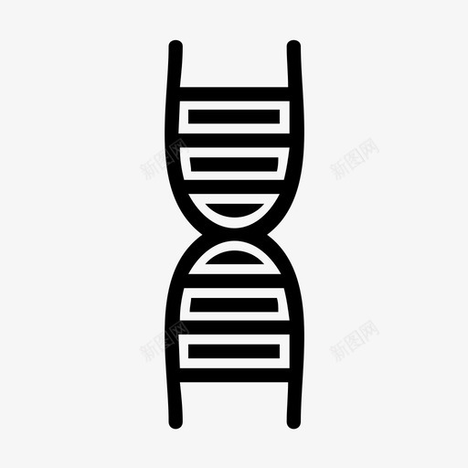 dnadna链dna螺旋图标svg_新图网 https://ixintu.com dna dna螺旋 dna链 医学 遗传学