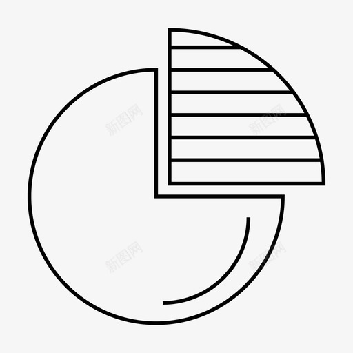 饼图空闲内存图标svg_新图网 https://ixintu.com 内存 分区 属性 用法 硬件 空闲 计算机 饼图