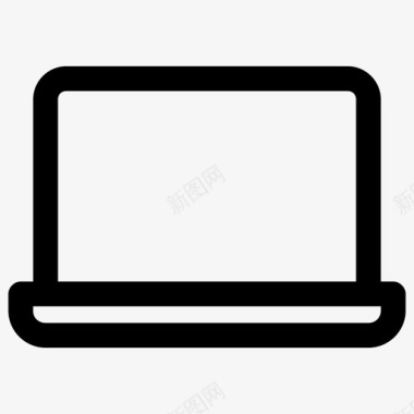 笔记本电脑笔记本电脑屏幕新笔记本电脑图标图标