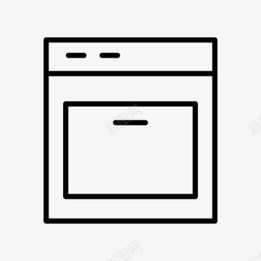 烤箱家用电器图标图标