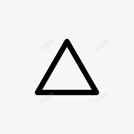三角形形状三角形对象图标svg_新图网 https://ixintu.com 三角形 三角形对象 三角形形状 形状