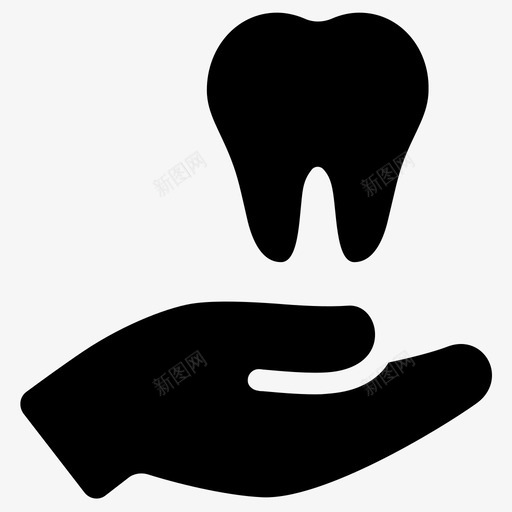 牙齿牙医牙科图标svg_新图网 https://ixintu.com 牙医 牙科 牙齿