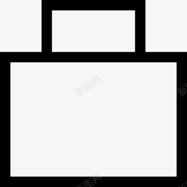 手提箱商务文件图标图标