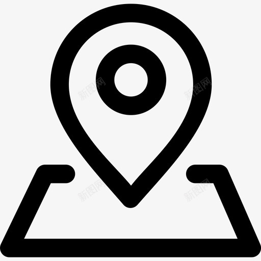 易卡通微信端ICON_地图svg_新图网 https://ixintu.com 易卡通微信端ICON_地图