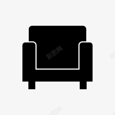 沙发商务家居图标图标