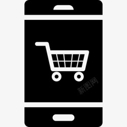 shoppong购物车在线电话图标高清图片