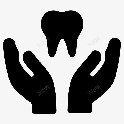 牙医护理牙科图标svg_新图网 https://ixintu.com 护理 牙医 牙科 牙齿