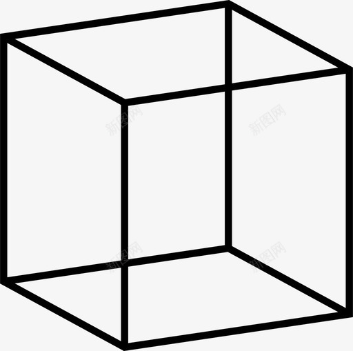 几何体立方体四边形图标svg_新图网 https://ixintu.com 几何体 几何体四边形立方体形状 四边形 形状 立方体