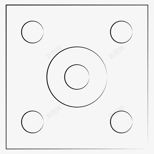 扬声器扩音器手绘生日图标svg_新图网 https://ixintu.com 手绘生日 扩音器 扬声器