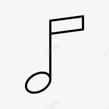 音乐音符音频音乐图标图标