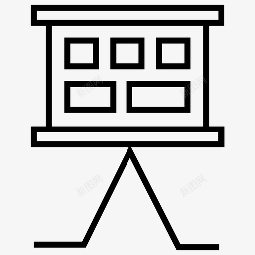 故事板会议消息图标svg_新图网 https://ixintu.com 会议 可用性测试 帖子 故事板 消息 演示