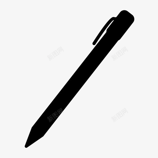 笔作者圆珠笔图标svg_新图网 https://ixintu.com 作者 写作 圆珠笔 机械铅笔 笔 编辑