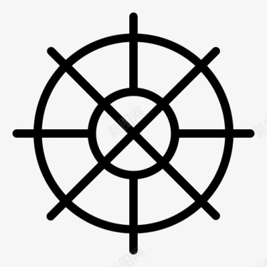舵船驱动器图标图标
