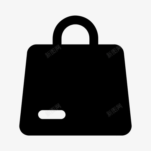 购物袋购买购物车图标svg_新图网 https://ixintu.com 所有尺寸的基本图标 手袋 电子商务 购买 购物袋 购物车