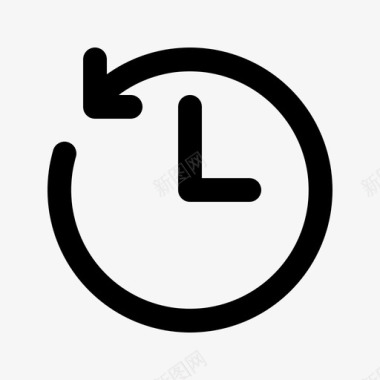 时间业务时钟图标图标
