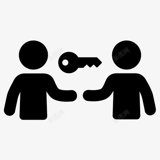 私人钥匙保护图标svg_新图网 https://ixintu.com 保护 安全 私人 钥匙