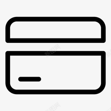 卡银行卡信用卡图标图标