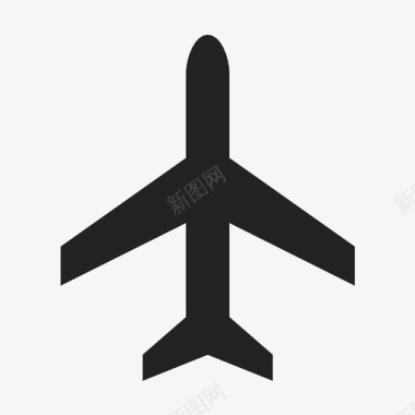 飞机航空旅行飞行图标图标